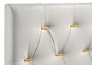 Kendall Panel Bed White