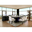 Evangeline Black/Beige Dining Table