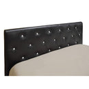 Velen Black Cal.King, E.King, Full, & Twin Bed Black & White