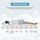 Artemisia 8" Cal. King, E.King, Full, & Queen Memory Foam Mattress