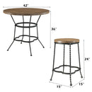 5Pc Pack Counter Height Table Set