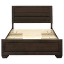 Kauffman Panel Platform Storage Bed
