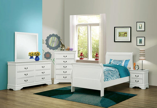 Louis Philippe Bedroom Set with Sleigh Headboard image