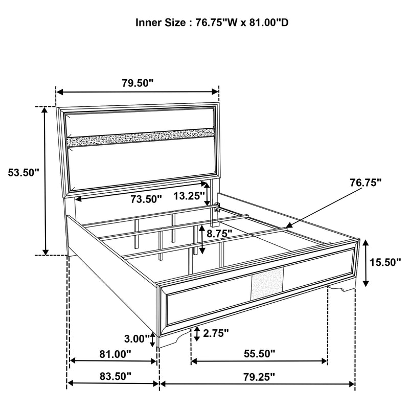 Miranda 4 Pc Bedroom Set