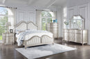 Evangeline Panel Bed with LED Lighting
