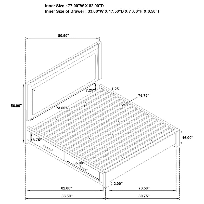 Kenora 5 Pc Bedroom Set