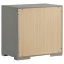 Ives 4 & 5 Piece Bedroom Set E.king & Queen White & Grey