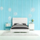 Twin Bed (Padded Sleigh)