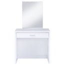 Harvey Makeup Vanity Table with Mirror and Stool