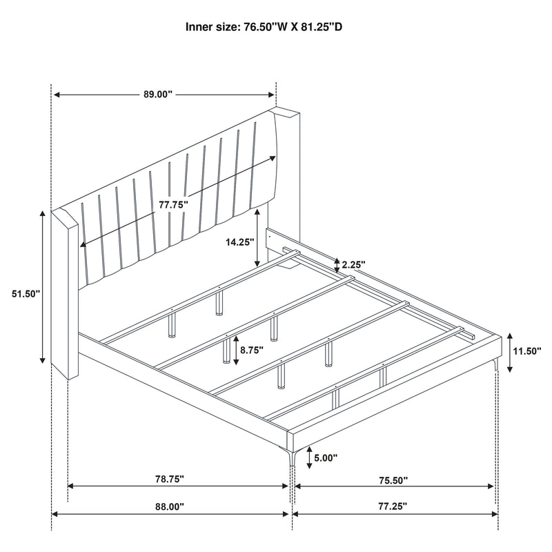 Kendall 4 Pc Bedroom Set