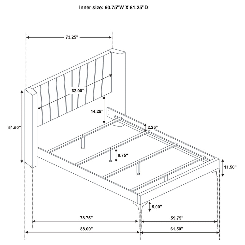 Kendall 4 Pc Bedroom Set