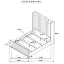 Natasha Wingback Bed