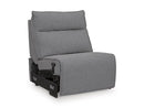 Modmax II Reclining Sectional with Double Chaise and Audio Consoles