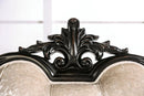 Acapulco White & Espresso Loveseat