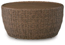 Double Point Outdoor Coffee Table