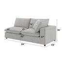 Modular RF Loveseat w/2 Pillows
