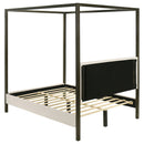 Monroe Canopy Panel Platform Bed