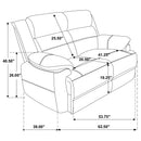 Ellington Stationary Loveseat