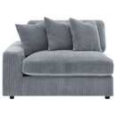 Blaine Upholstered Reversible Chaise Sectional Sofa