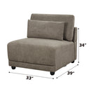 Modular - Armless Chair w/Pillow