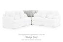 Cuddle Plush Sectional with Chaise