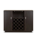 Server w/Wine Rack & Cup Holder