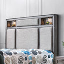 DAPHNE Gray Cal.King, E.King & Queen Bed