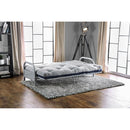 Aksel Black/Red Futon Mattress, Black, Red & Gray