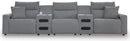 Modmax II Reclining Sectional with Audio Consoles