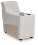 Modmax II Power Reclining Sectional with Chaise and Consoles