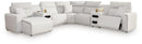 Modmax II Power Reclining Sectional with Chaise and Audio Consoles