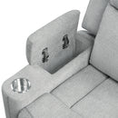 Motion Sofa w/Storage Arm