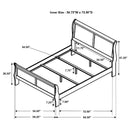 Louis Philippe Bedroom Set