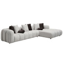 Sectional Sofa w/8 Pillows