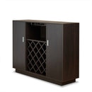 Server w/Wine Rack & Cup Holder