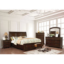Castor Brown Cherry Queen, E.King, & Cal.King Bed