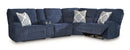 Acklen Place Power Reclining Sectional with Storage Console