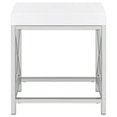 Eliza Makeup Vanity Table with LED Mirror and Stool