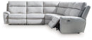 Social Pointe Power Reclining Sectional