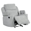 Motion Glider Recliner w/Storage Arm