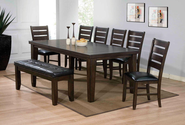 Acme Furniture Urbana Side Chair in Black and Espresso (Set of 2) 74624