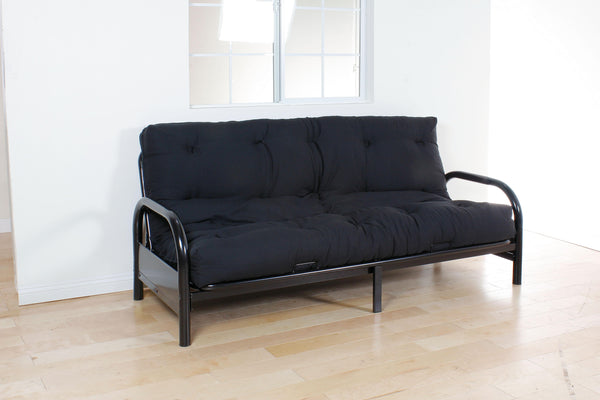 Nabila Black Full Futon Mattress, 6"H image