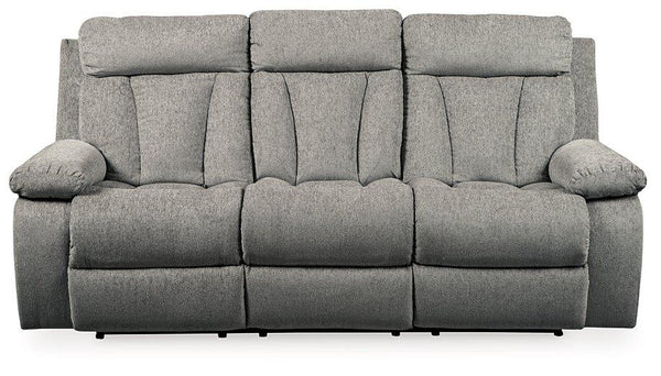 Mitchiner Reclining Sofa with Drop Down Table image