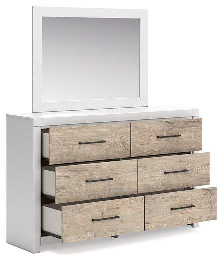 Charbitt Dresser and Mirror