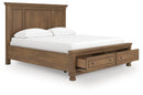 Feddinger Panel Storage Bed