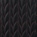 Carlos Arched Armrest Upholstered Office Chair Black