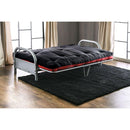 Aksel Black/Red Futon Mattress, Black, Red & Gray