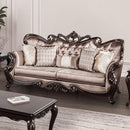 Albacete Sofa Campage & Walnut