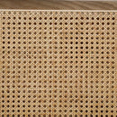 ALESUND Loveseat, Beige/Light Oak, Natural & Brown