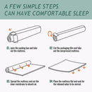 Forsythia 10" Full Green Tea Gel Memory Foam